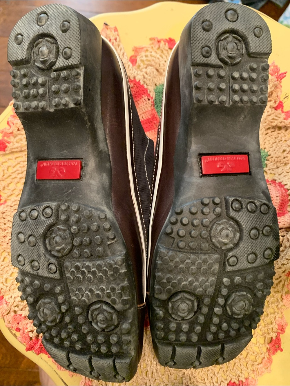 🏌️‍♀️🏌️‍♀️BOGOHO🏌️‍♀️🏌️‍♀️Linea Stretch Walter Genuin Italian Golf Shoes-7.5 - Picture 5 of 9